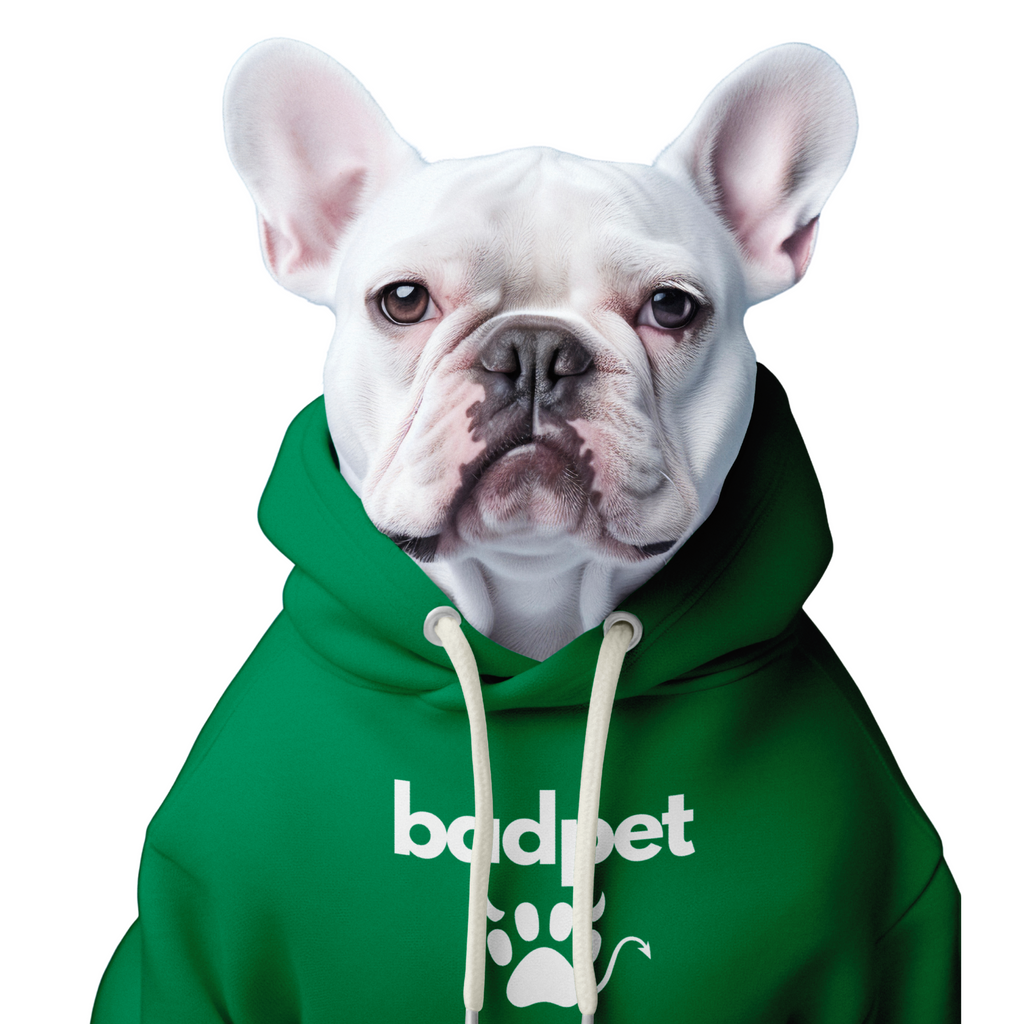 Polera para perro color verde