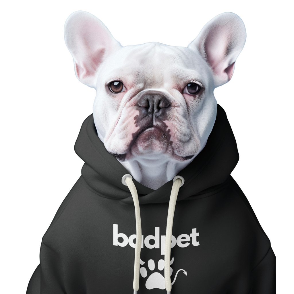 Polera para perro color negro