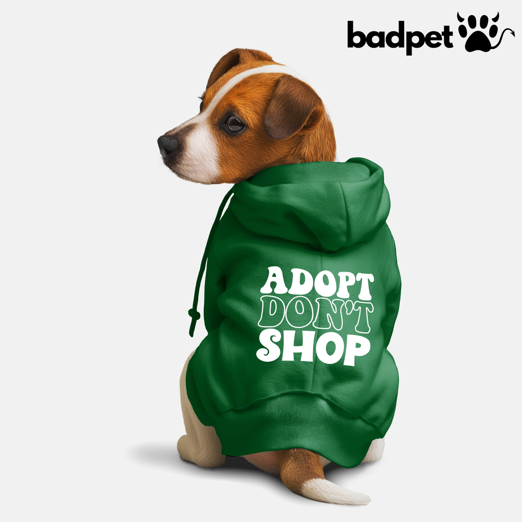 Polera para perro color verde