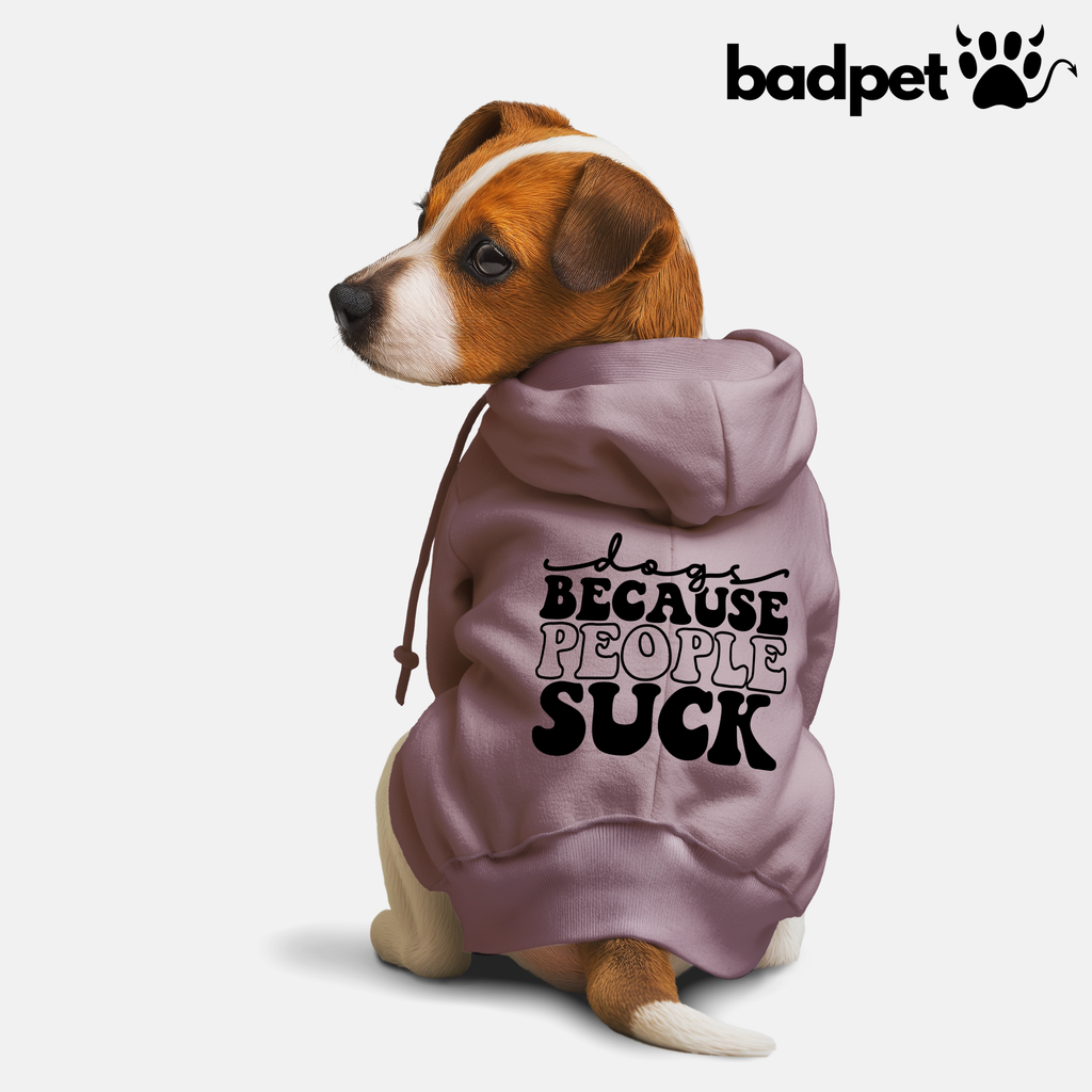 Polera para perro color rosado
