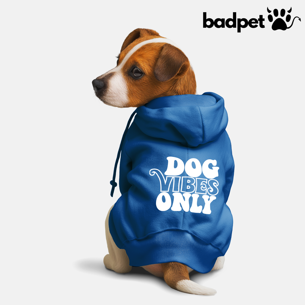 Polera para perro color azul