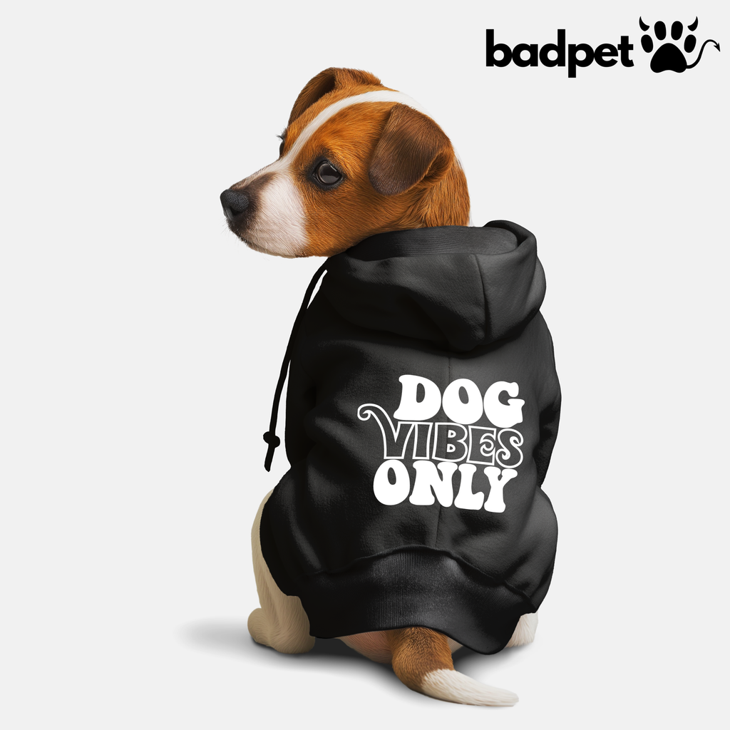 Polera para perro color negro